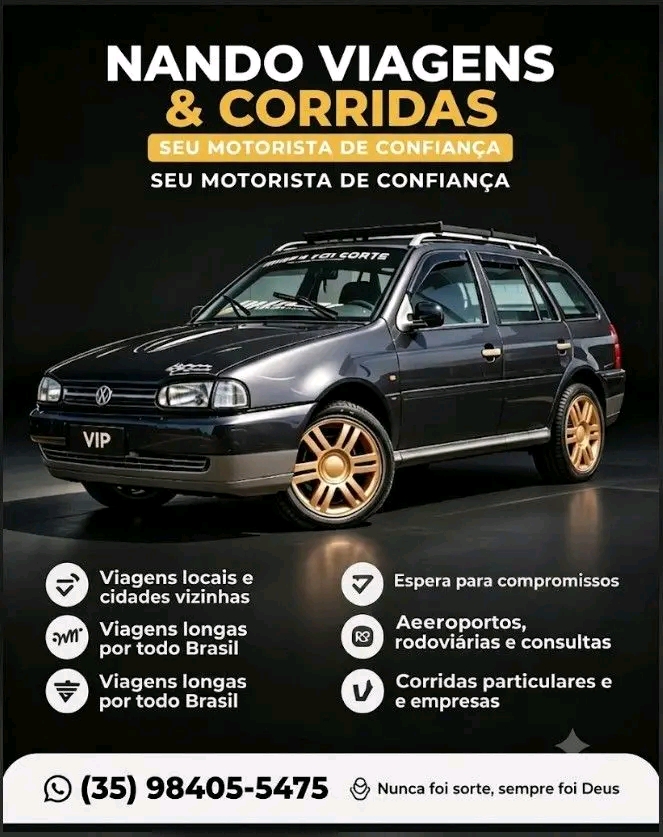 NANDO VIAGENS E CORRIDAS